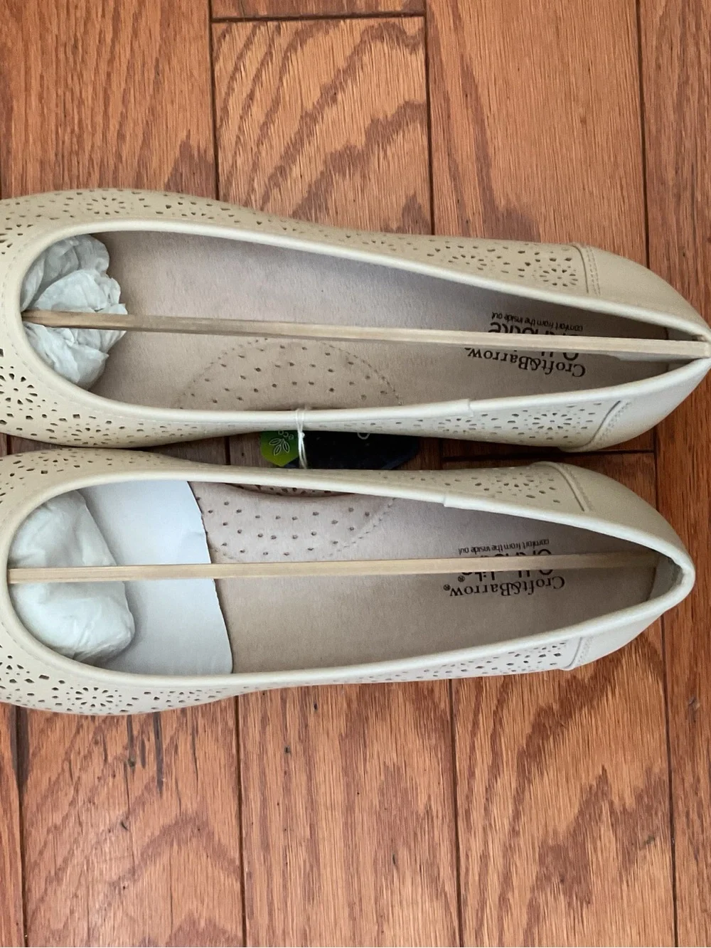 Croft & Barrow Ice Baritone Style Shoes with Ortholite - New